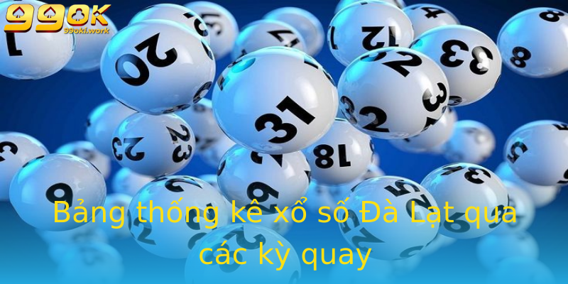 Bảng thống kê xổ số Đà Lạt qua các kỳ quay Bảng thống kê xổ số Đà Lạt qua các kỳ quay